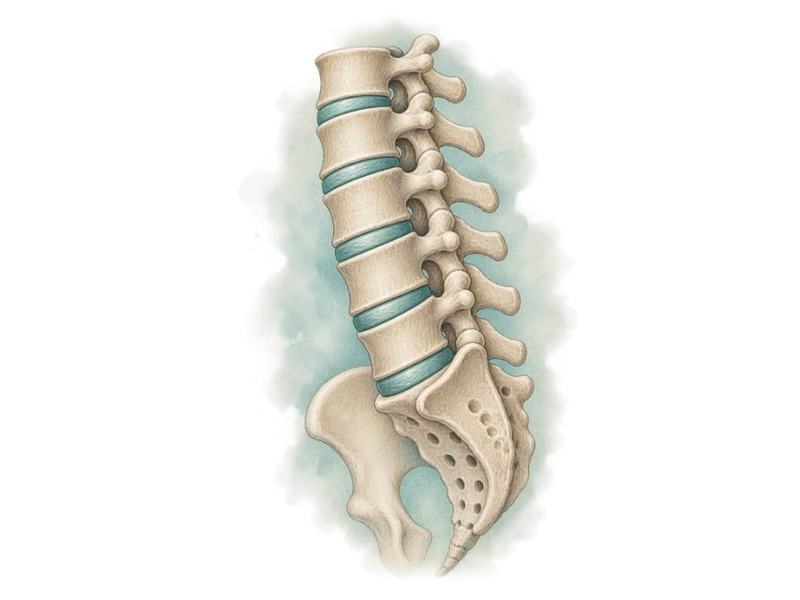 Lumbar spine anatomy